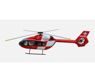 Helicóptero Clase 800 EC145 T2 Rojo Blanco Versión KIT