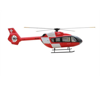 Fusoliera elicottero Classe 800 EC145 T2 Rosso Bianco Versione KIT