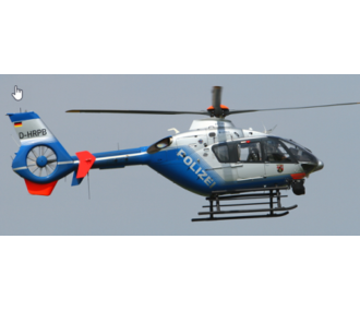 Fuselage Helicoptere Classe 800   EC135 T2 Polizei DE KIT Version