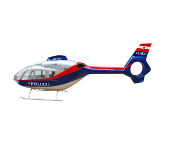 Fuselage Helicoptere Classe 800 EC135 T2 Polizei DE KIT Version