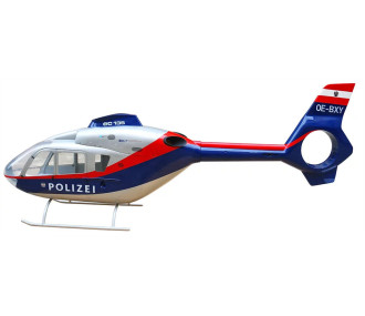 Fuselage Helicoptere Classe 800 EC135 T2 Polizei DE KIT Version