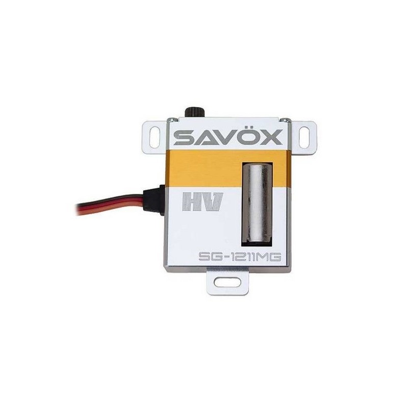 Servo numérique aile Savox SG-1211MG (30g, 11kg.cm, 0.15s/60°)