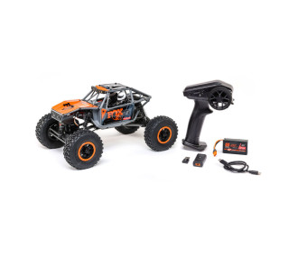 Axial Capra 1/18 4WD Unlimited Trail Buggy RTR, grigio