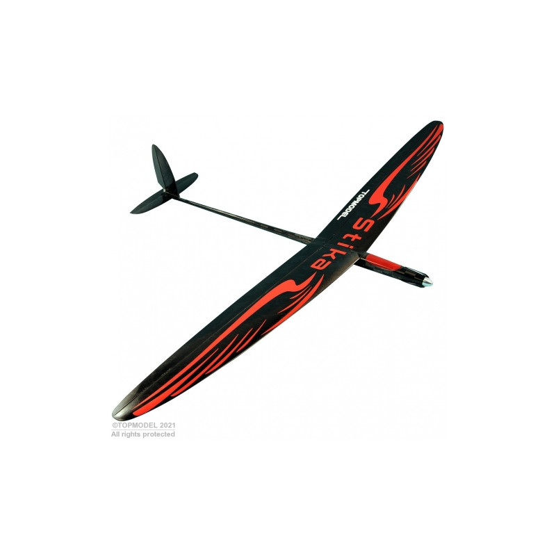 Stika -1- F3K approx.1.49m PNP All Carbon TOPMODEL - Red