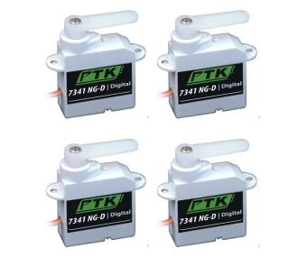 Confezione 4 x Servo Pro-Tronik digitale 7341 NG-D