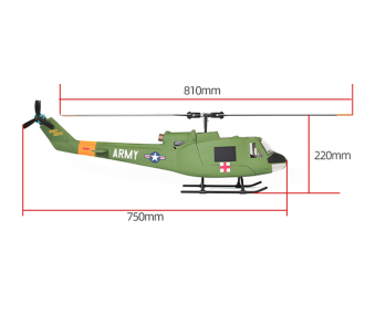 FLY WING - Airwolf RC Helicopter - PNP