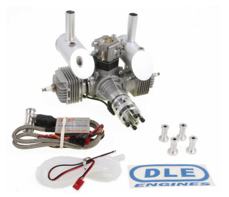 2-stroke gasoline engine DLE-40 - Dle Engines