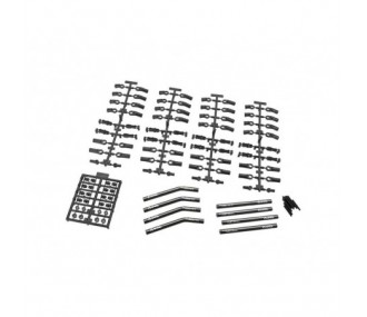 AXIAL AX30797 Kit de eslabones de aluminio Etapa 1 Wraith