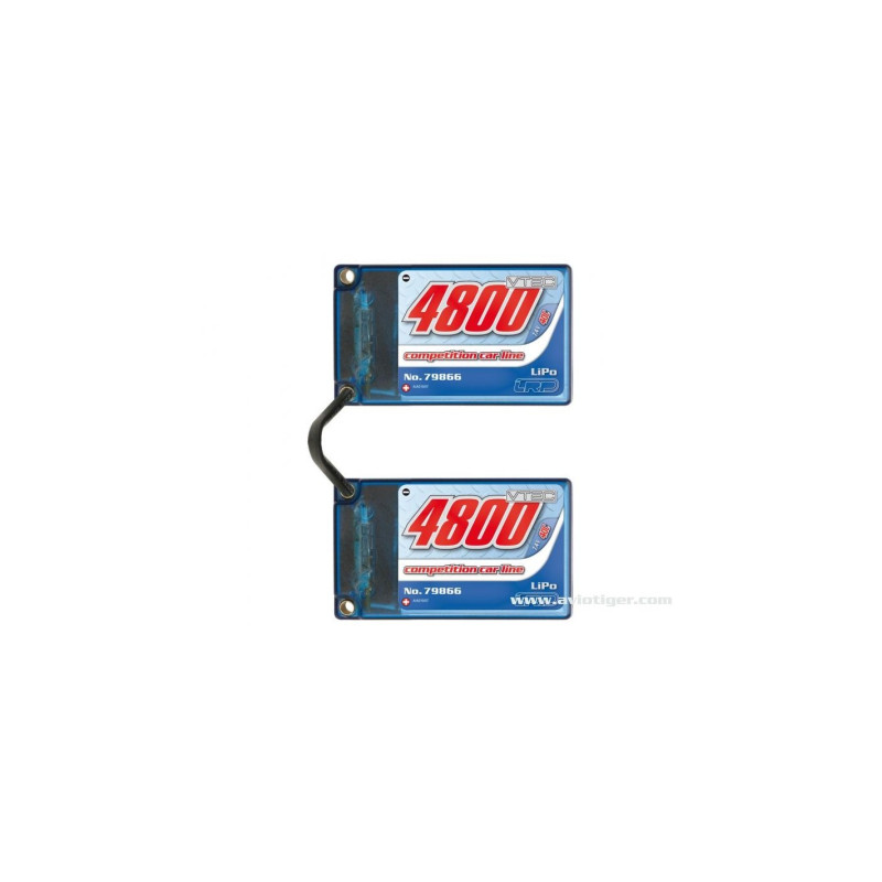 LIPO SELLA 4800 40C 7.4V 2S AUTO