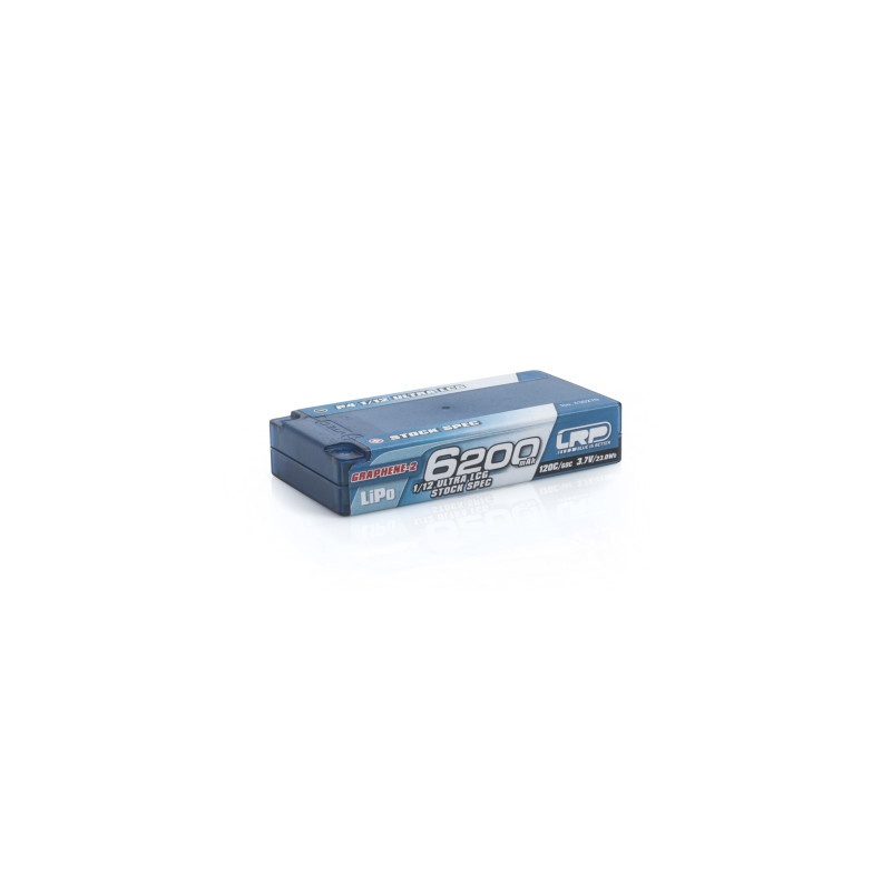 Batterie / Accu LIPO 3.7V 6200 HV P4 1/12 ULTRA LCG STOCK SPECY GRAPHENE 2 120C/60C