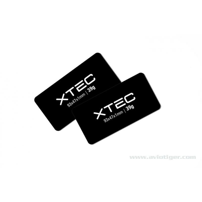 POIDS EQUILIBRAGE BATTERIE 92X43X1,2MM 40GR