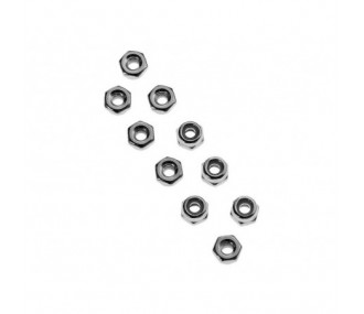 AXIAL AXA1041 Nylon Locknut 2.5 (10)