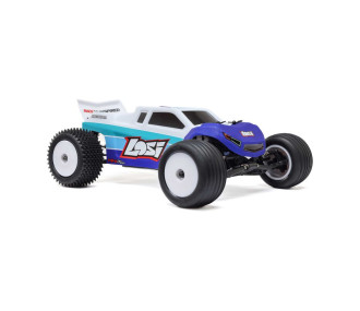 1/18 Mini-T 2.0 V2 2WD Camión de estadio RTR sin escobillas, Blue