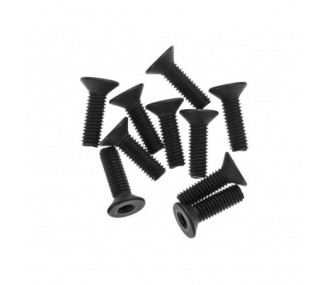 AXIAL AX31120 Taco hexagonal cabeza plana 3x10mm (10)