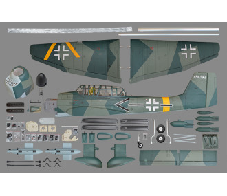 Phoenix Model Stuka Ju87 60cc GP/EP ARF 2.40m