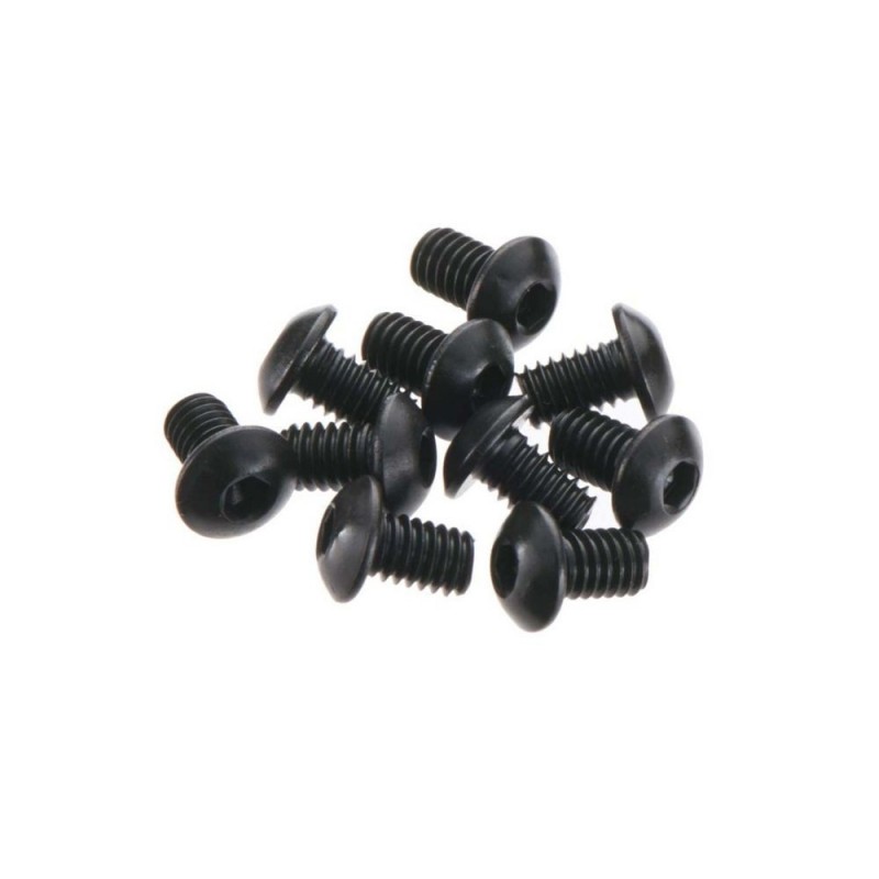 AXIAL AX31194 Bussola esagonale con testa a bottone 2,6x4mm (10)