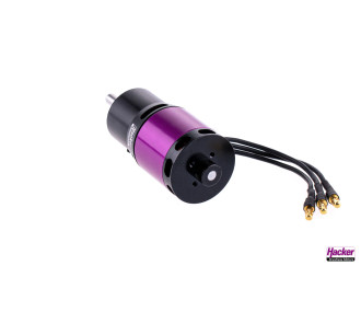 A30 12L V2 6-Pole Hacker + 6.7:1 gearbox