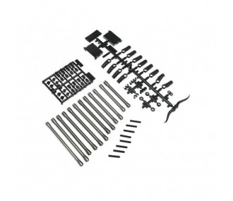 AXIAL AX31466 Rear Link Set Alum 80/94/101.5mm SCX10 II