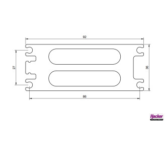 PCB "Compact" 18650 /21700 battery holder