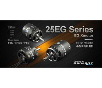 Motore Dualsky XM2532EG-9 (47,8 g, 2700 KV)
