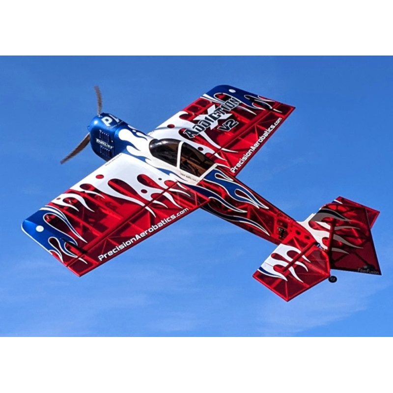 Aircraft Precision Aerobatics Addiction X (V3) red ARF approx.1.27m - with LEDs