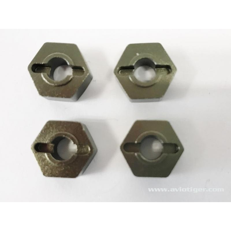 HEXAGONE DE ROUE ALUMINIUM S4 