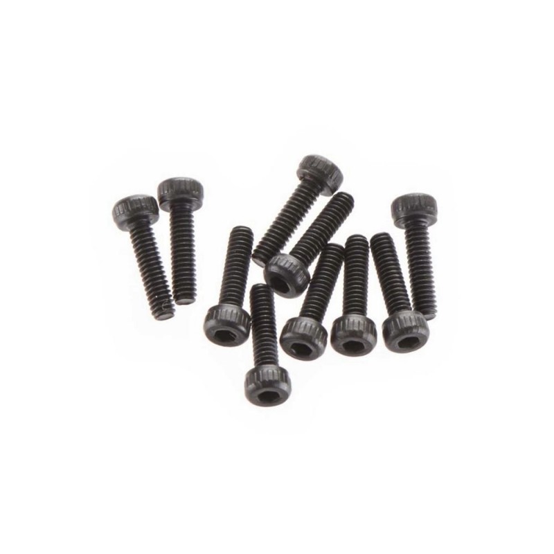 AXIAL AX31066 Cabeza cilíndrica M2x8mm Negro (10)