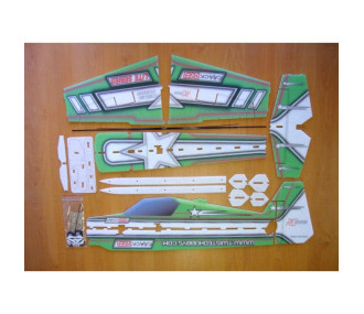 Avion RC Factory Crack Laser 'Lite Series' vert env.0.80m
