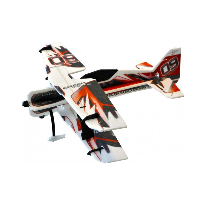 RC Plane Factory Crack Pitts 'Backyard Series' amarillo/negro aprox.0.80m