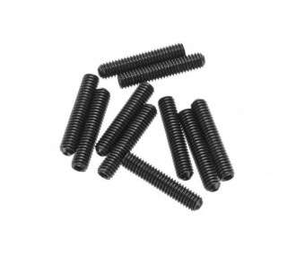 AXIAL AX31343 M4x20mm Set Screw Black (10)