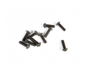 AXIAL AX31373 Black Hex Socket Button Head M2.6x8mm (10)