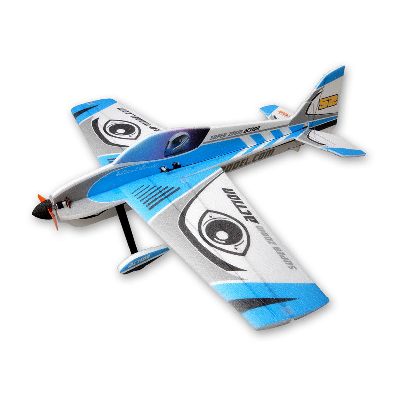 Airplane Hacker model Super Zoom Action Blue ARF approx.1.00m