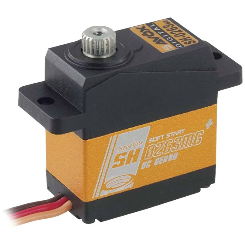 Savox SH-0263MG micro digital servo (25g, 2.2kg.cm, 0.10s/60°)