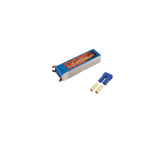 Gens ace lipo 4S 14.8V 5000mAh 45C EC5 battery