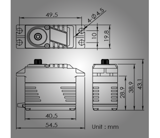Blue Bird servo BLS-3708 43.2Kg 0.07s 76.5g

This text does not contain any French words to translate. It appears to be a product name with technical specifications, already in English. If you need help understanding or rephrasing it, please let me know!