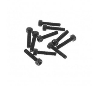 AXIAL AX31398 M2.6x12mm Cap Head Screw Black (10)