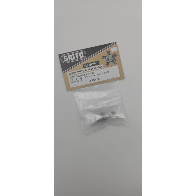 NGK CM-6 spark plug for Fg-30 Saito