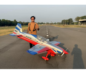 Aereo acrobatico EXTRA NG 78" - (apertura alare 1,97m) - Blu Bianco Rosso