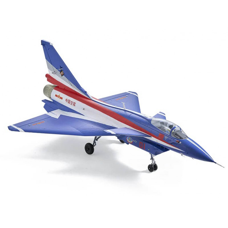 Jet FMS 64mm EDF J10 PNP - Bleu avec reflex V3