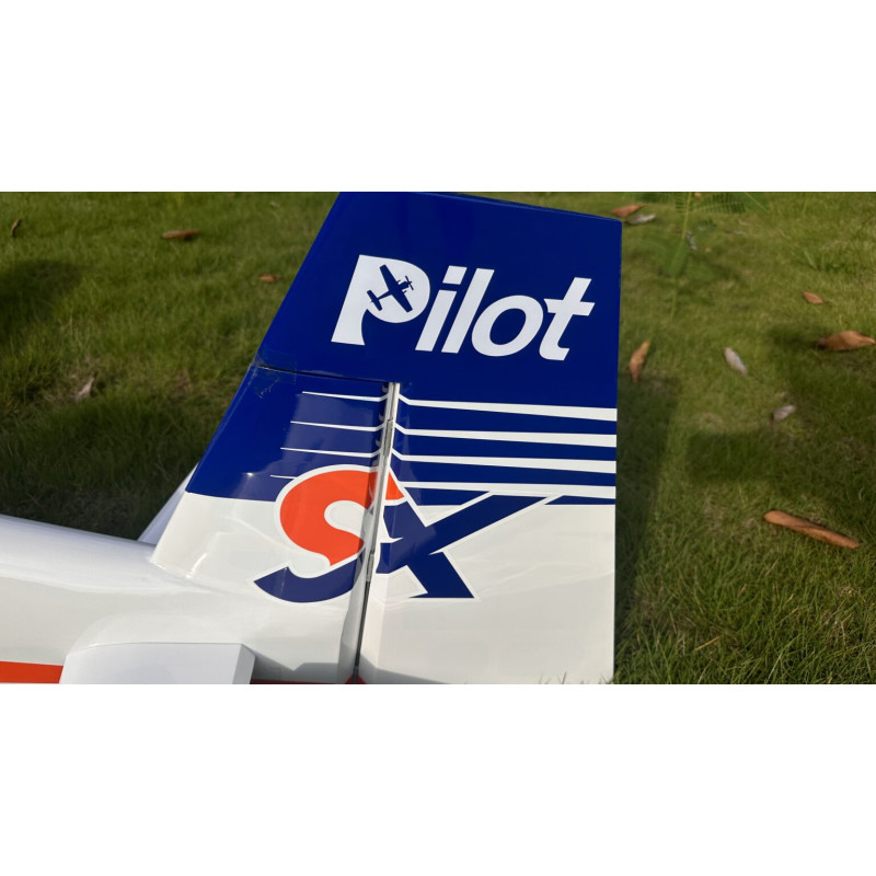 Aerobatic Plane - Extra 330 SX - Pilot RC - (wingspan 2,29m) Blue, White, Red