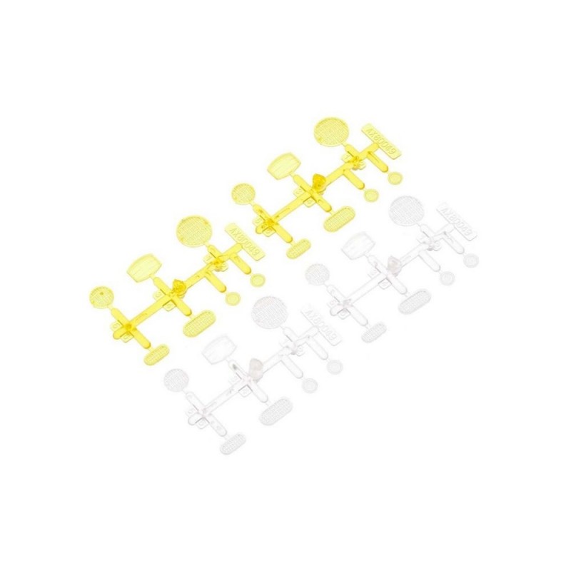 AXIAL AX80049 LED Lens Set Yellow/Clear (4)