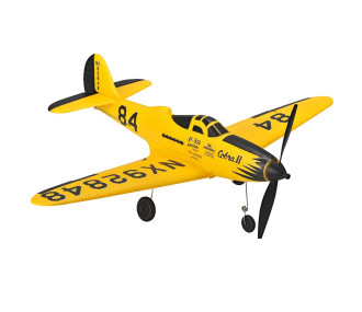 Avion Top Rc Hobby P39 Amarillo RTF aprox.0.402m