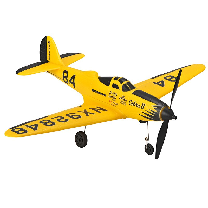 Avion Top Rc Hobby P39 Amarillo RTF aprox.0.402m