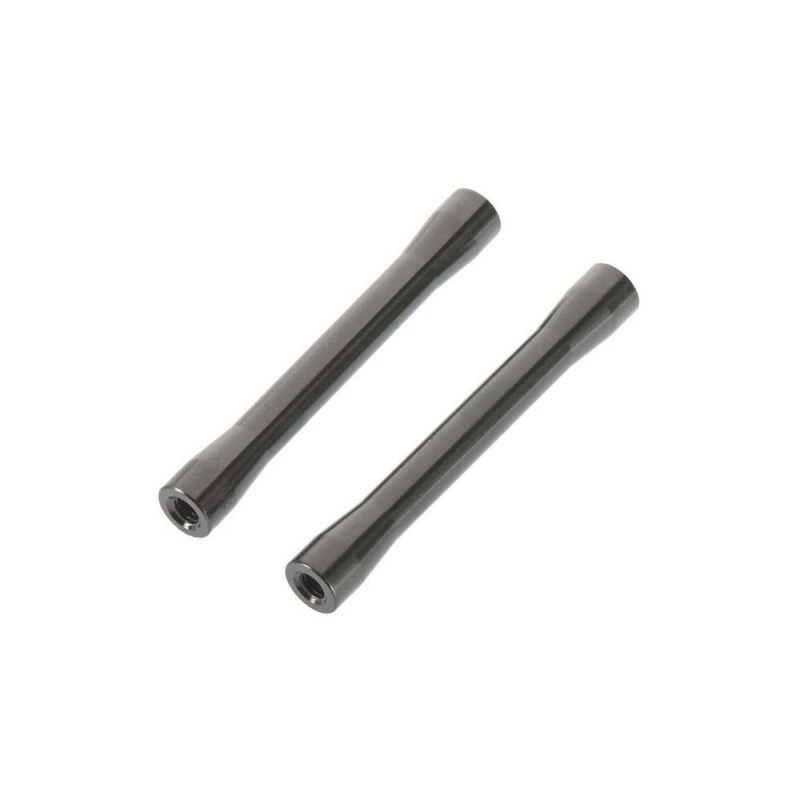 AXIAL AX31423 Threaded Aluminum Link 7.5x56.5mm Gray (2)