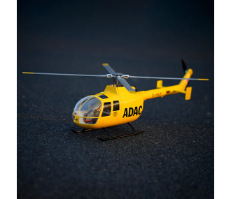 Flywing BO-105 - ADAC - GPS - Helicóptero RC Tamaño 450L Amarillo - RTF