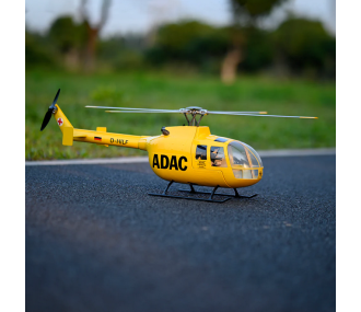 Flywing BO-105 - ADAC - GPS - Helicóptero RC Tamaño 450L Amarillo - RTF