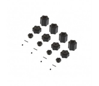 AXIAL AX31074 Hex Hub Conv Set (12mm)(4pcs) 9026/Wraith