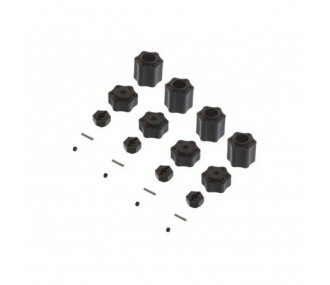 AXIAL AX31074 Juego de tornillos hexagonales (12mm)(4pcs) 9026/Wraith