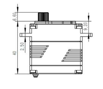 CHASERVO HV7010 70 kg HV 20 mm senza spazzole MG