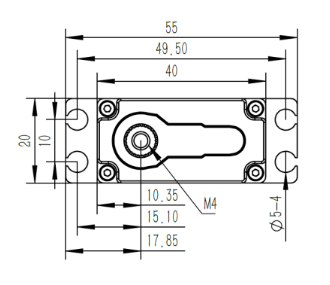 CHASERVO HV7010 70 kg HV 20 mm senza spazzole MG